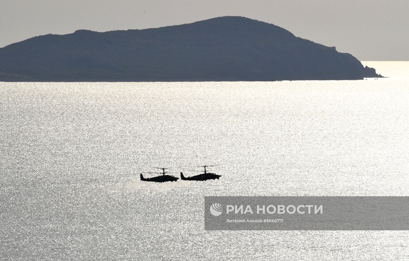 Учения Тихоокеанского флота в Приморье