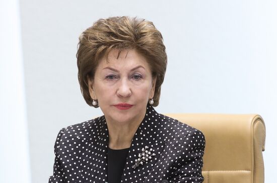 Заседание Совета Федерации РФ