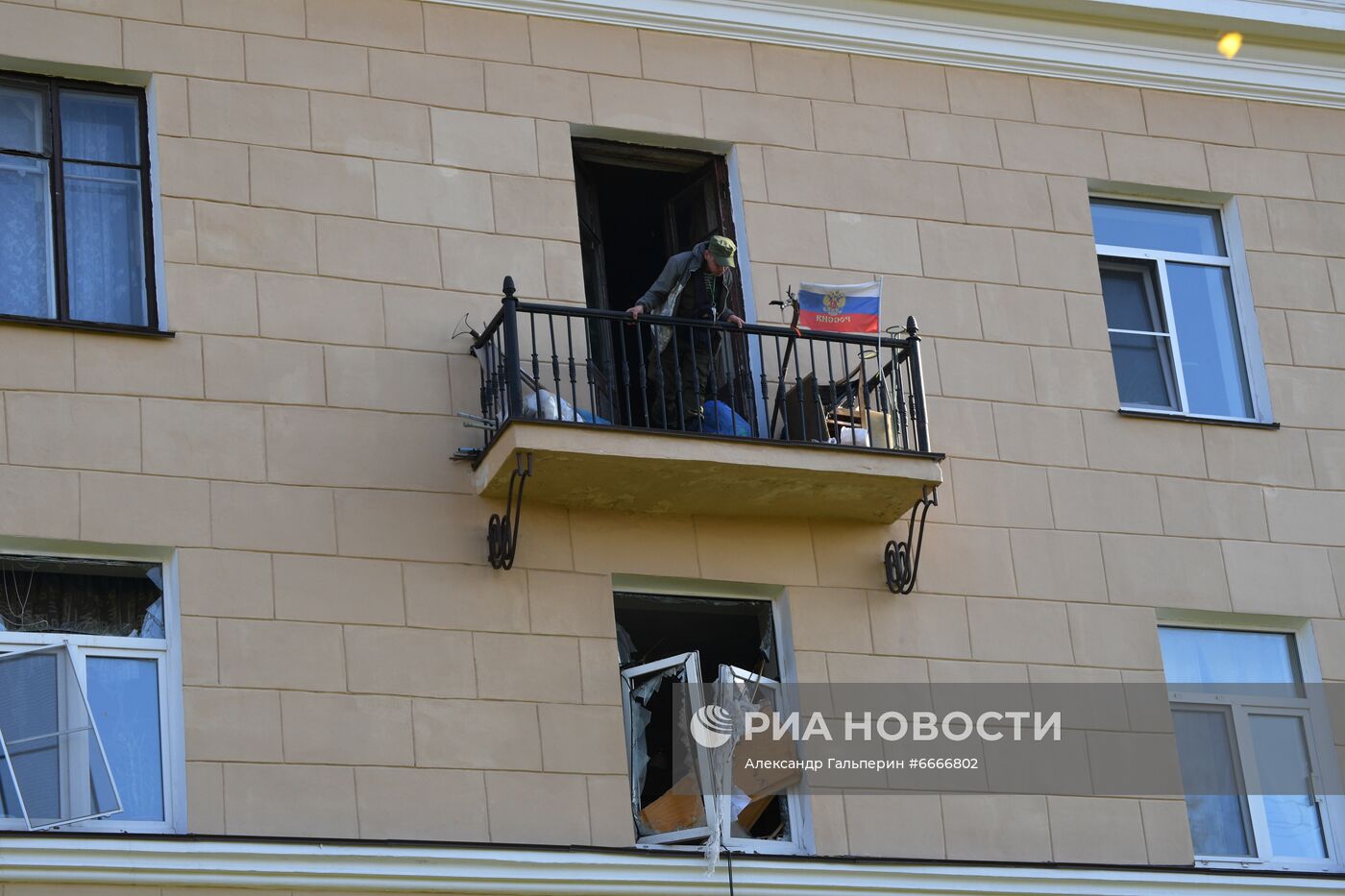 Взрыв газа в жилом доме в Санкт-Петербурге