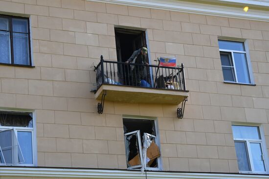 Взрыв газа в жилом доме в Санкт-Петербурге