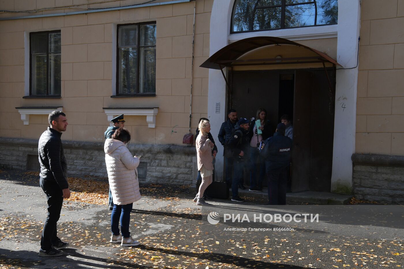 Взрыв газа в жилом доме в Санкт-Петербурге