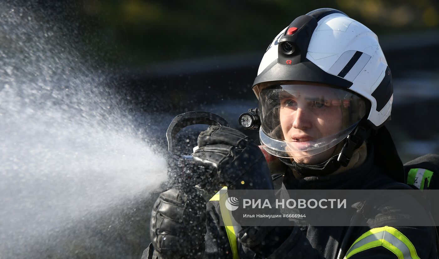 Учения МЧС и РСЧС на железнодорожном перегоне "Енисей – Красноярск"