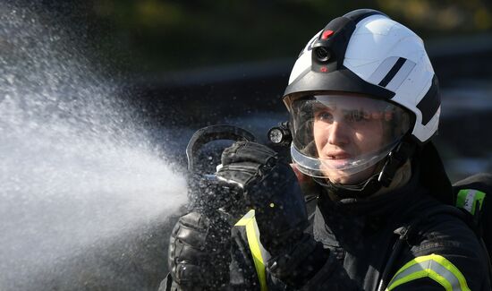 Учения МЧС и РСЧС на железнодорожном перегоне "Енисей – Красноярск"