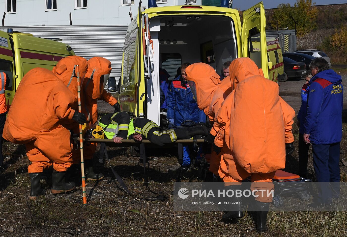 Учения МЧС и РСЧС на железнодорожном перегоне "Енисей – Красноярск"