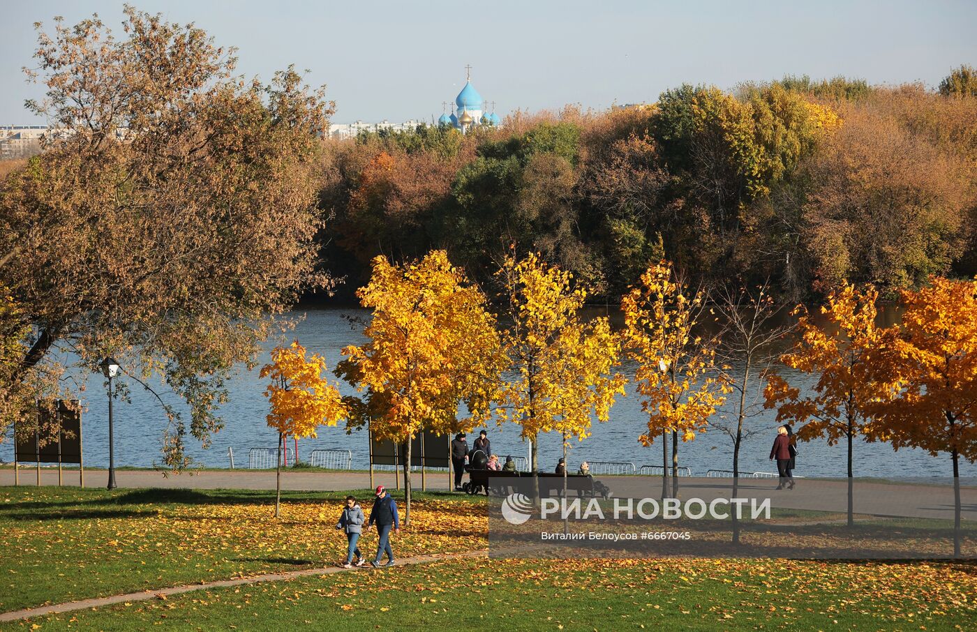 Осень в Москве