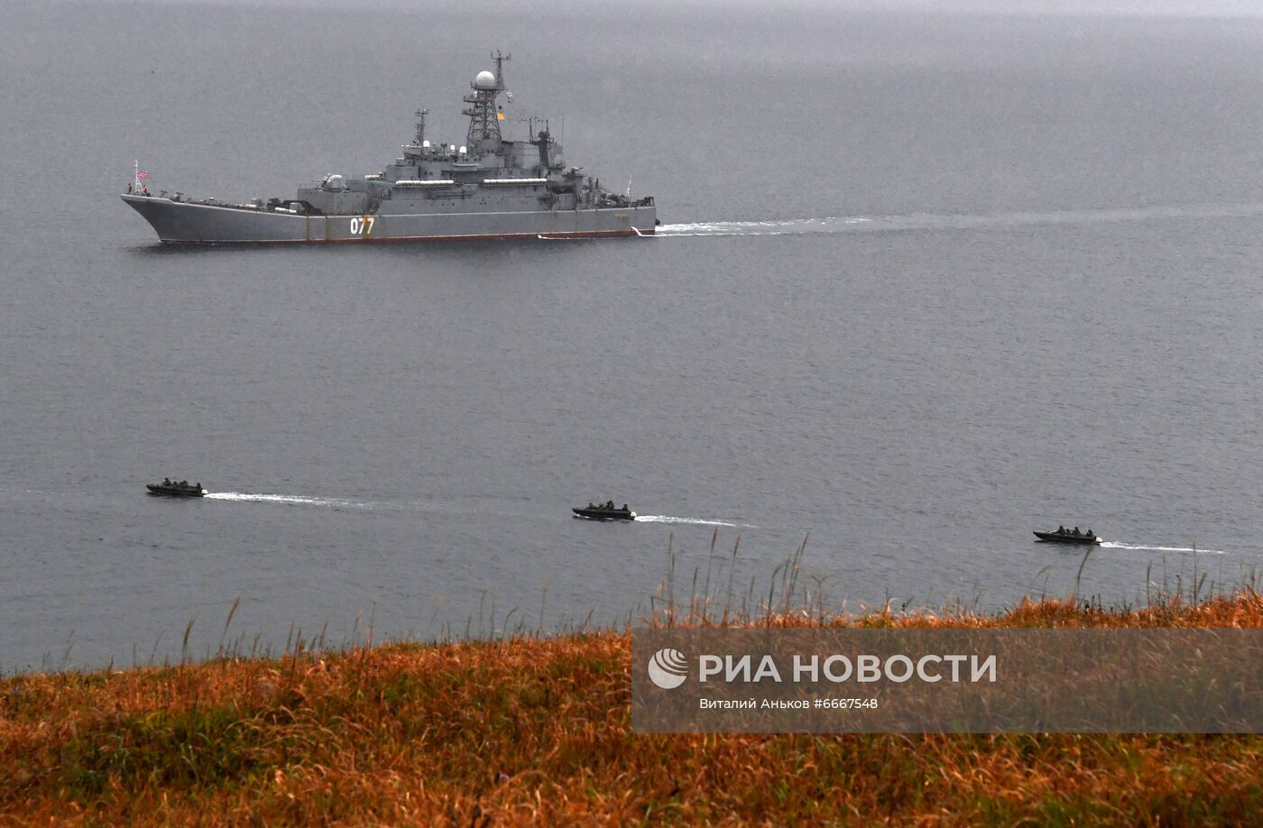 Учения Тихоокеанского флота в Приморье. День второй