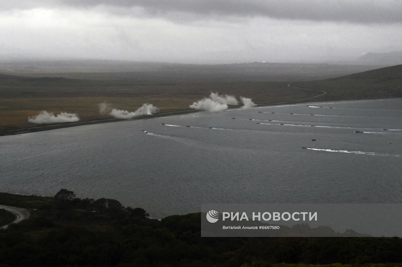 Учения Тихоокеанского флота в Приморье. День второй