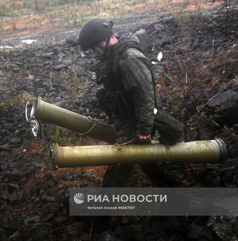 Учения Тихоокеанского флота в Приморье. День второй