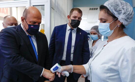 Рабочая поездка премьер-министра РФ М. Мишустина в Центральный федеральный округ