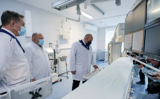 Рабочая поездка премьер-министра РФ М. Мишустина в Центральный федеральный округ