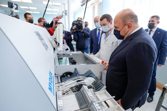 Рабочая поездка премьер-министра РФ М. Мишустина в Центральный федеральный округ