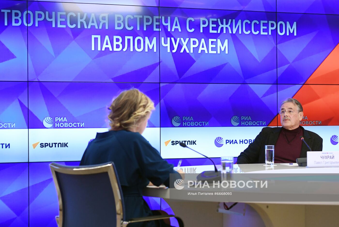 Творческая встреча с режиссером Павлом Чухраем