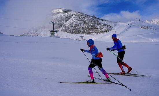 Биатлон. Тренировочный сбор национальной команды