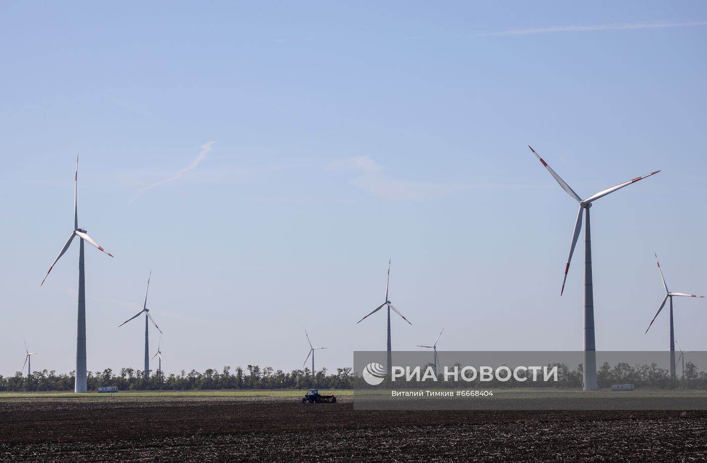 Ветрогенераторы Адыгейской ВЭС 