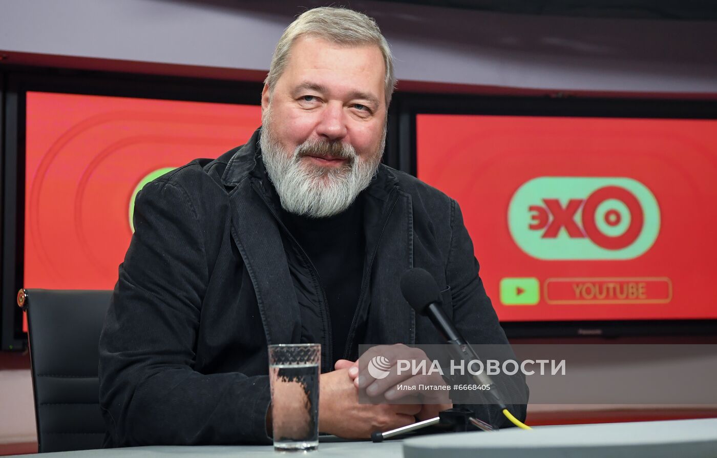 Российский журналист Д. Муратов стал лауреатом Нобелевской премии мира