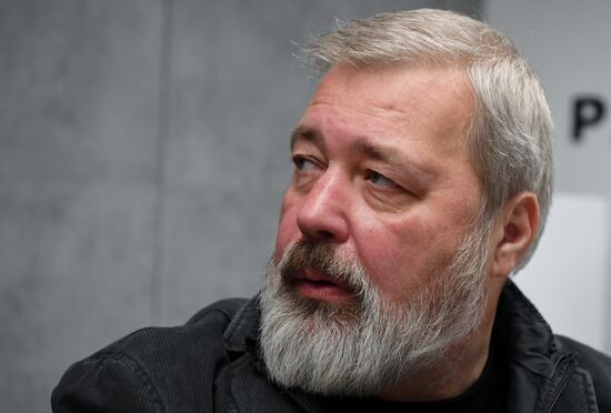 Российский журналист Д. Муратов стал лауреатом Нобелевской премии мира