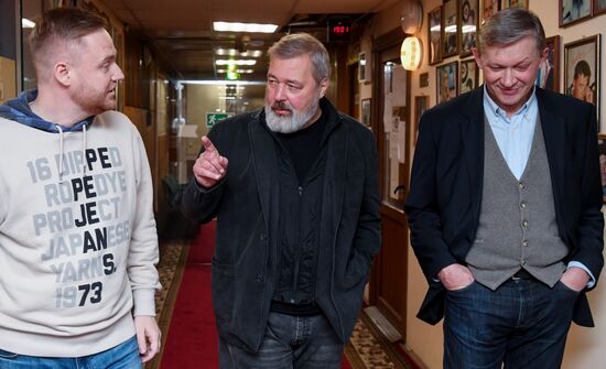 Российский журналист Д. Муратов стал лауреатом Нобелевской премии мира