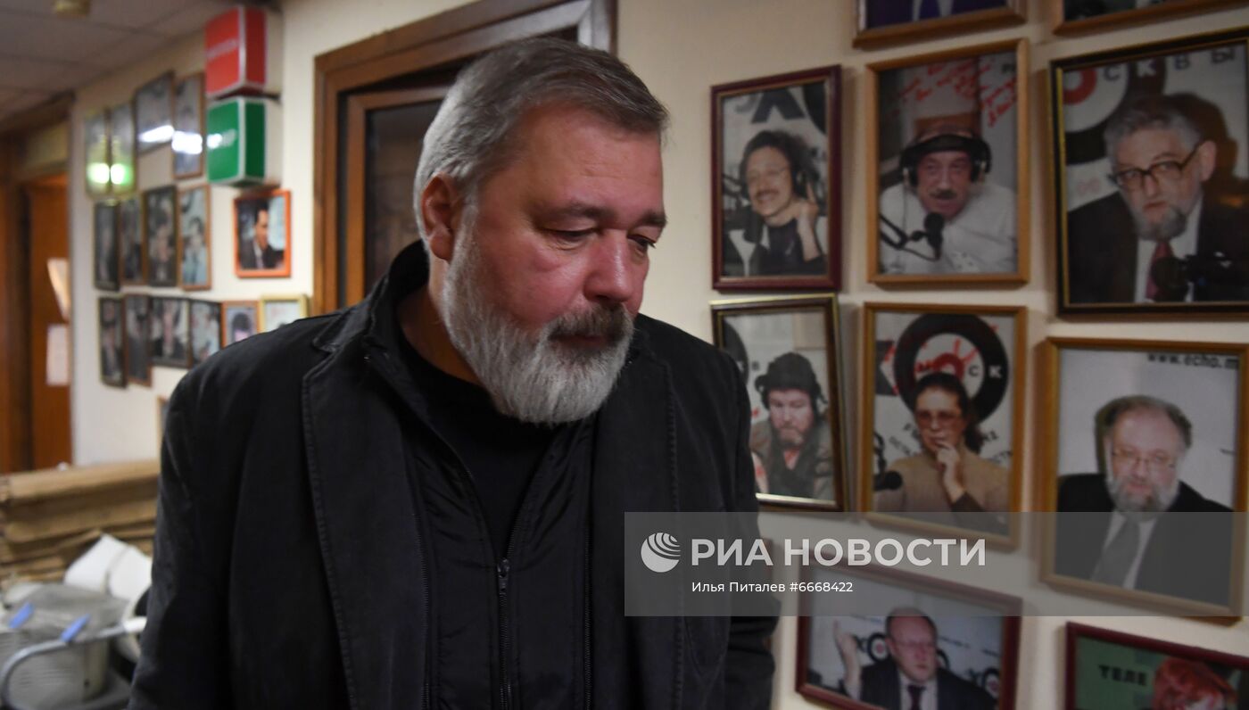 Российский журналист Д. Муратов стал лауреатом Нобелевской премии мира