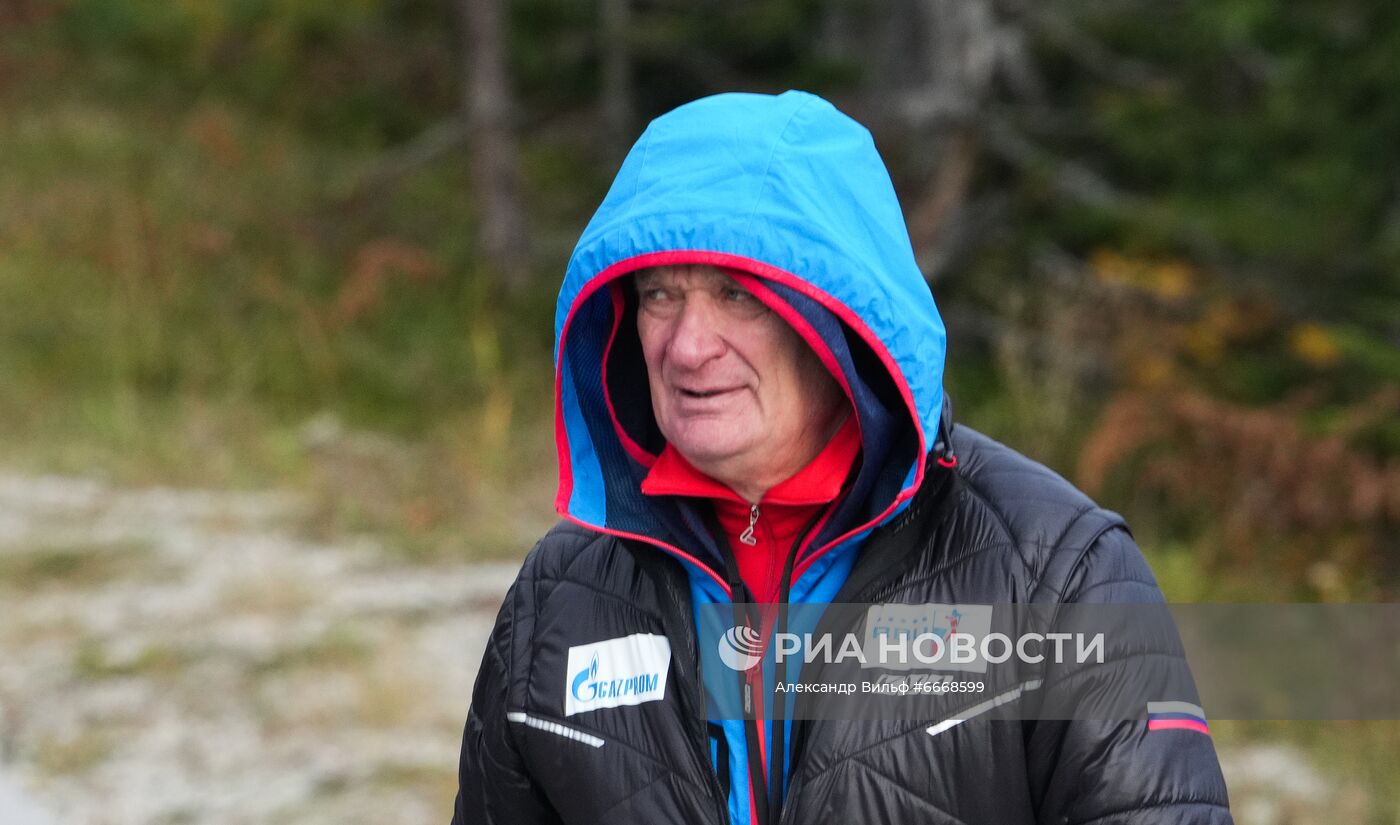 Биатлон. Тренировочный сбор национальной команды