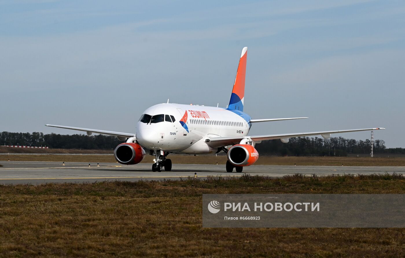 Работа аэропорта Платов в Ростове-на-Дону