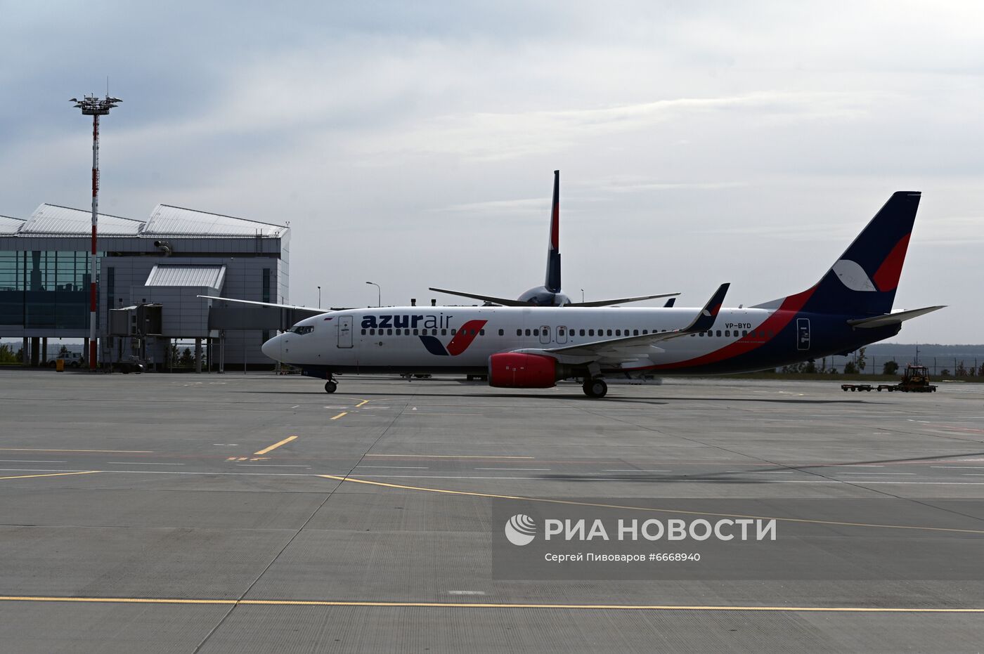 Работа аэропорта Платов в Ростове-на-Дону