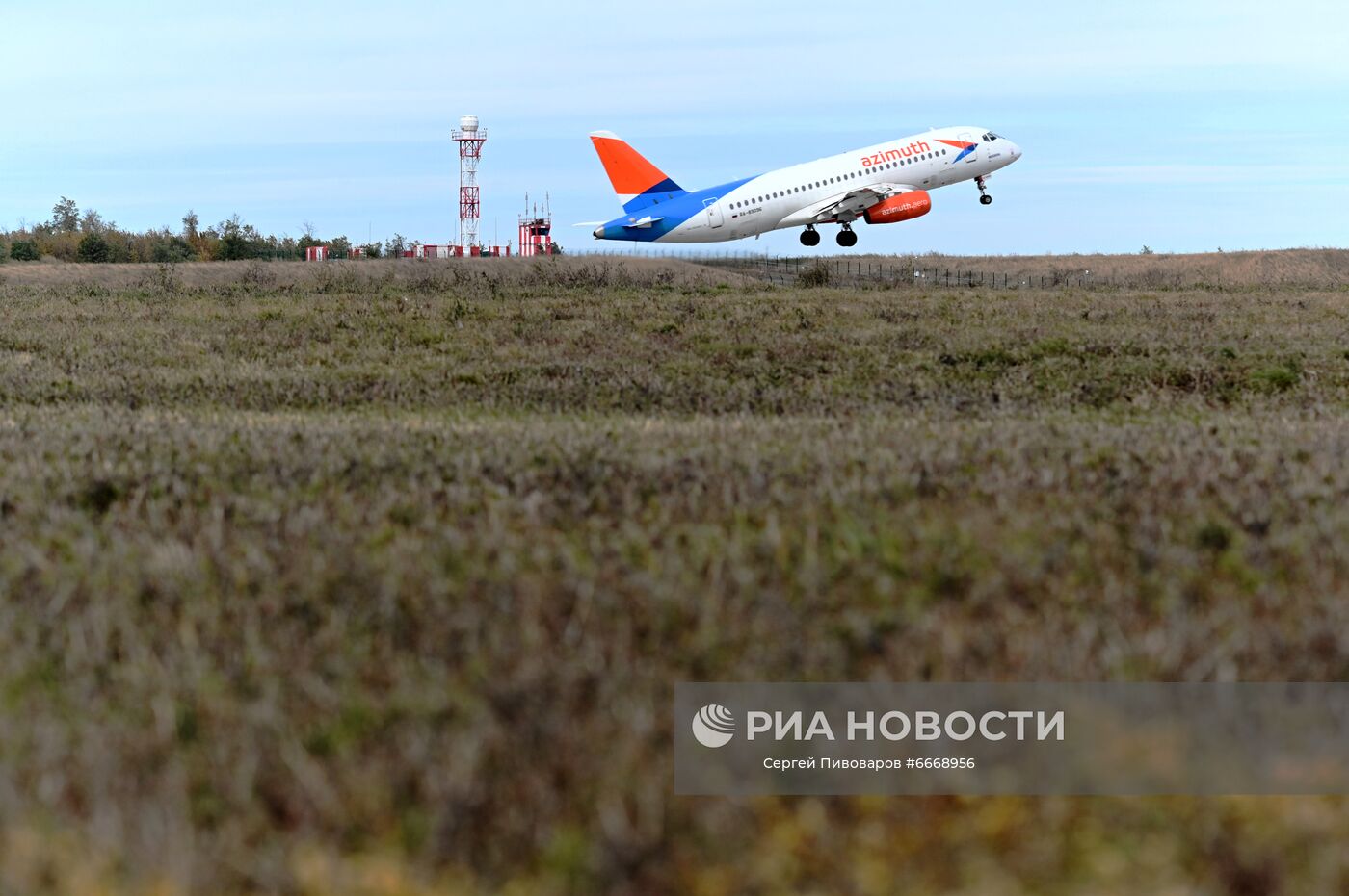 Работа аэропорта Платов в Ростове-на-Дону