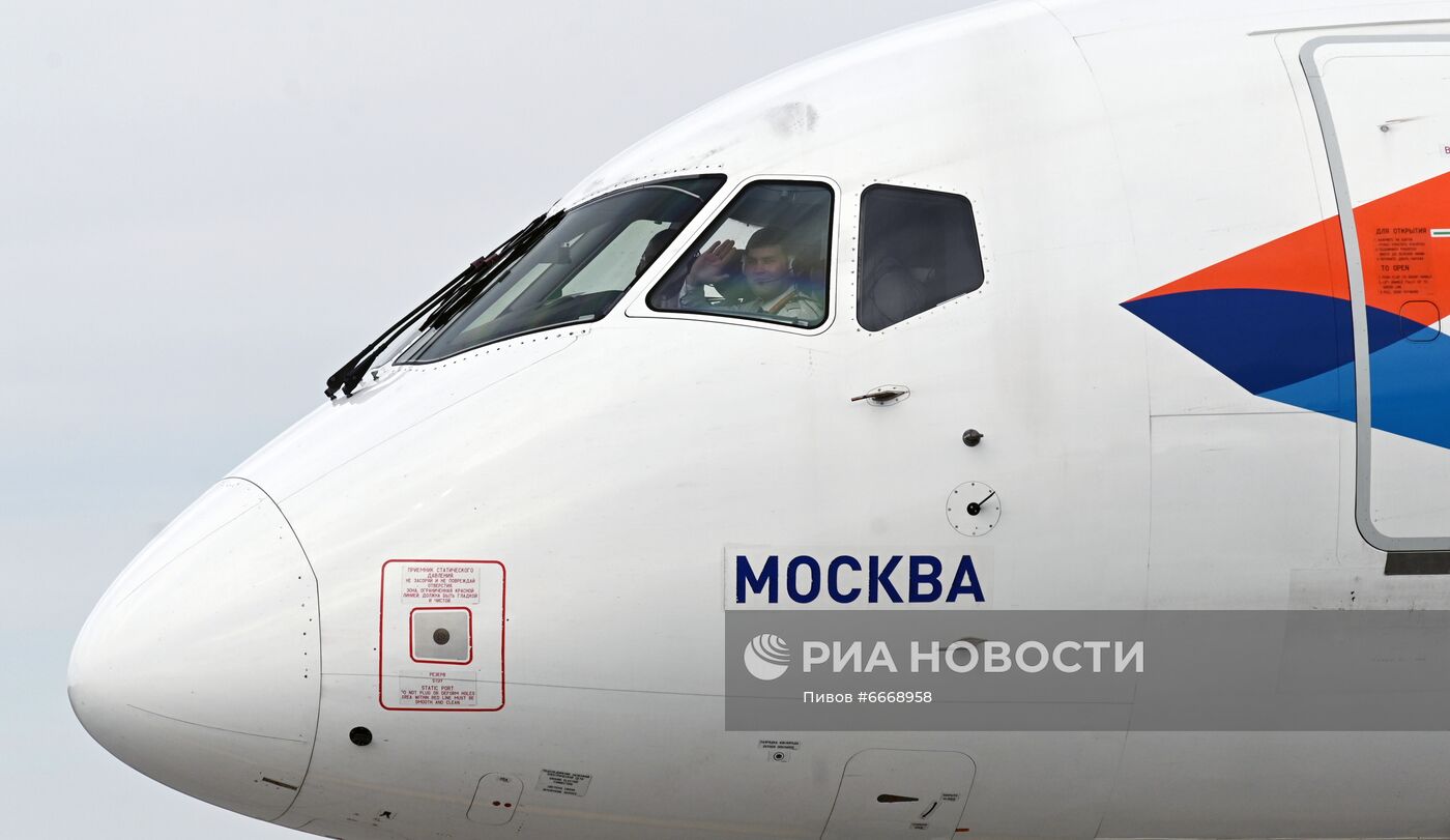 Работа аэропорта Платов в Ростове-на-Дону