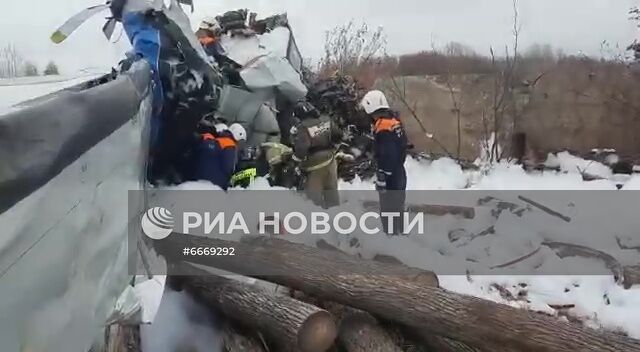 Крушение самолета L-410 под Мензелинском