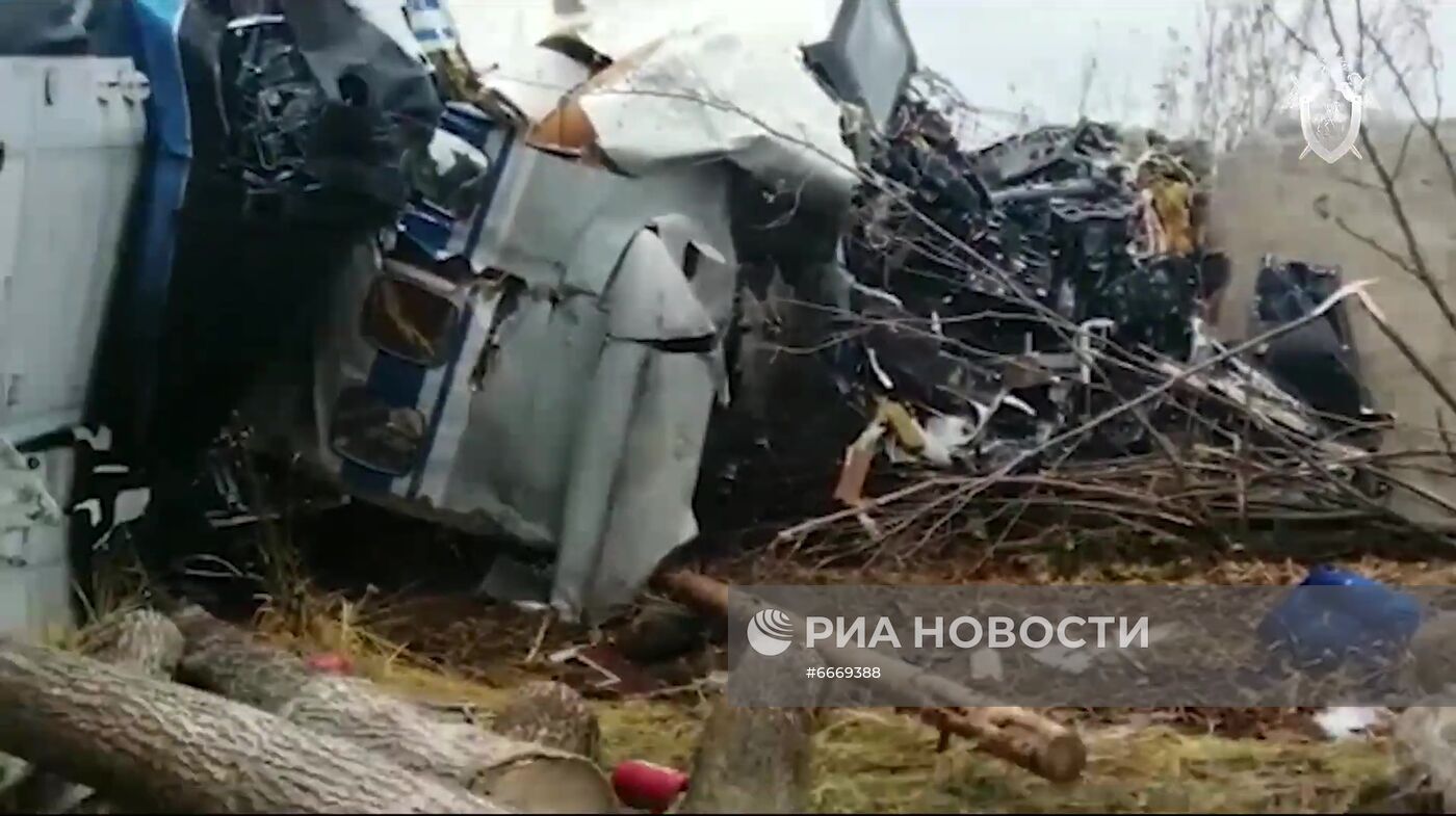 Крушение самолета L-410 под Мензелинском