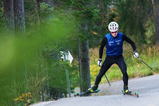 Лыжный спорт. Тренировочный сбор национальной команды