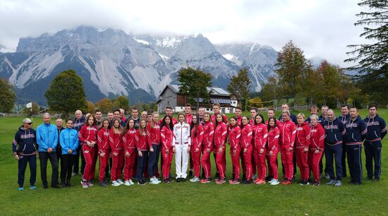 Лыжный спорт. Тренировочный сбор национальной команды