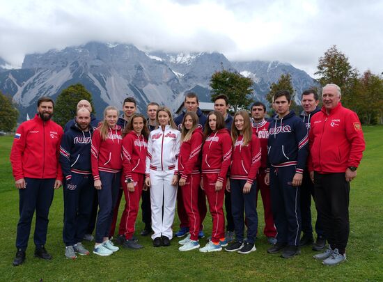 Лыжный спорт. Тренировочный сбор национальной команды