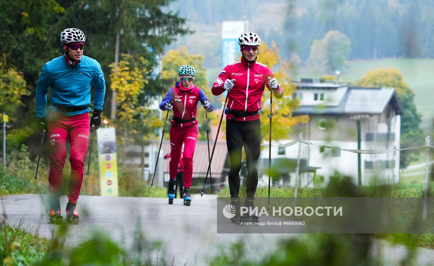 Лыжный спорт. Тренировочный сбор национальной команды