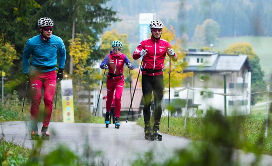 Лыжный спорт. Тренировочный сбор национальной команды