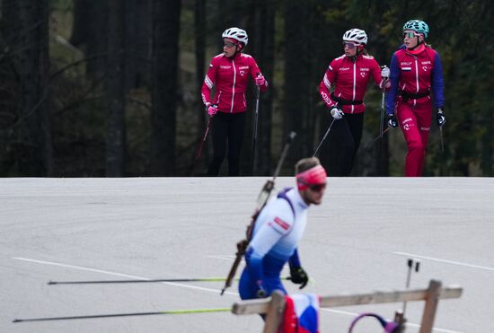 Лыжный спорт. Тренировочный сбор национальной команды