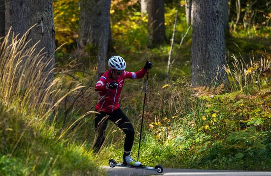 Лыжный спорт. Тренировочный сбор национальной команды