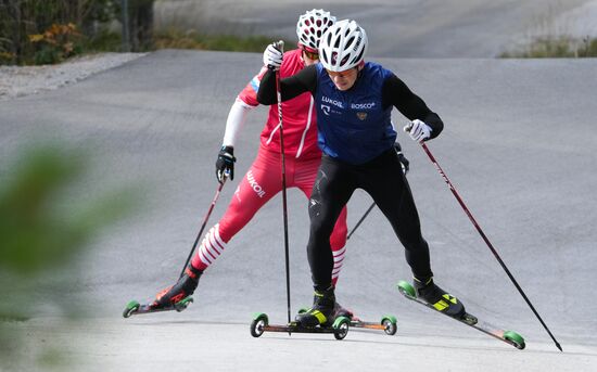 Лыжный спорт. Тренировочный сбор национальной команды