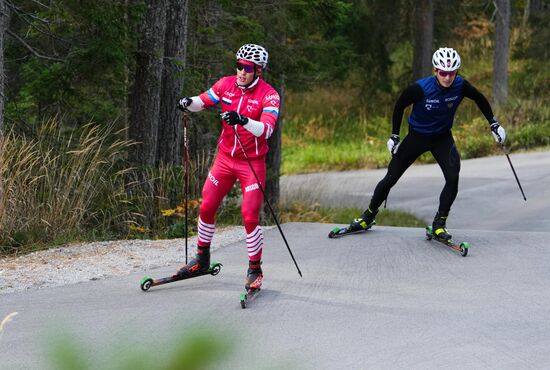 Лыжный спорт. Тренировочный сбор национальной команды