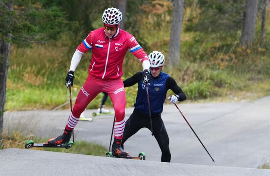 Лыжный спорт. Тренировочный сбор национальной команды