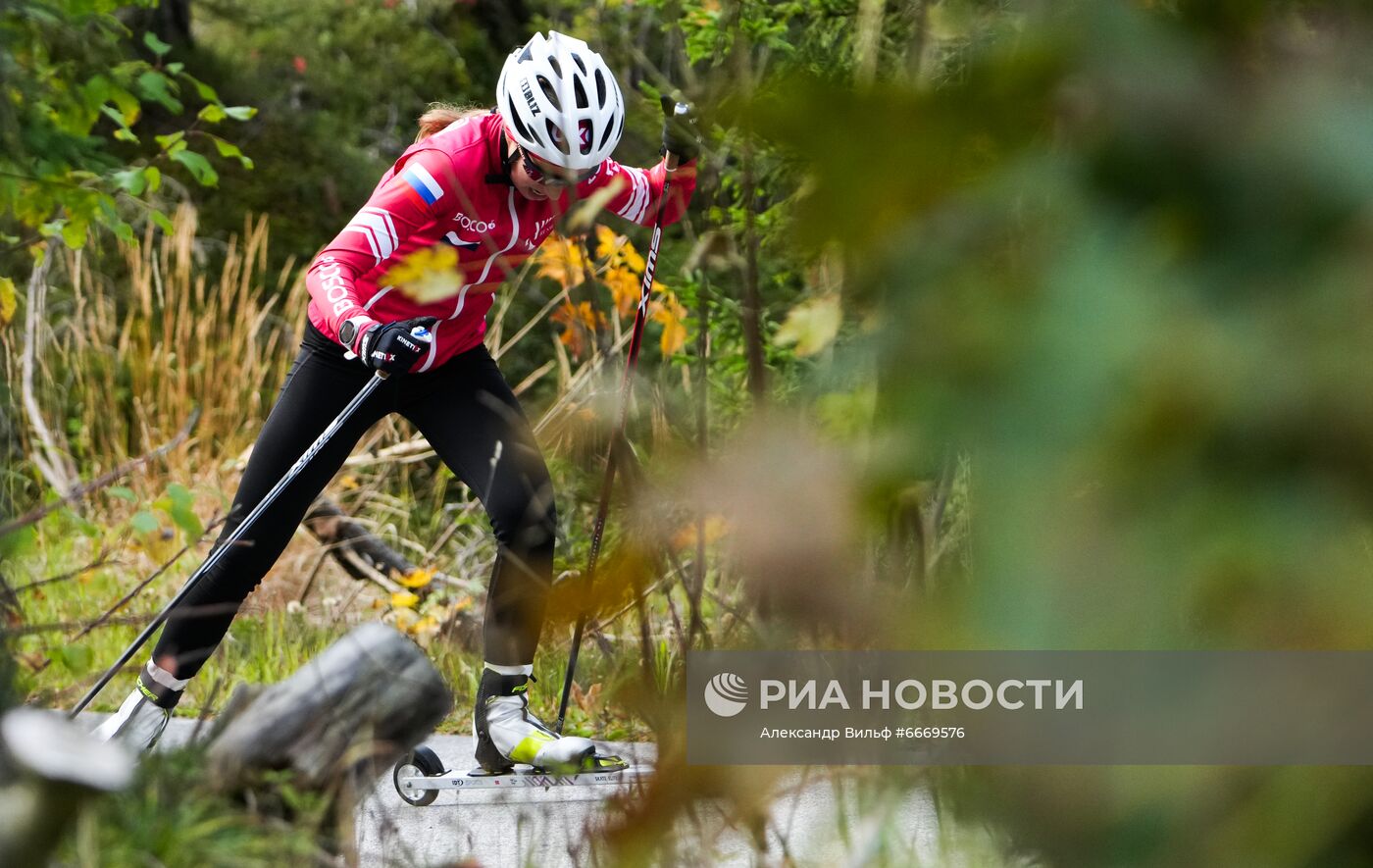 Лыжный спорт. Тренировочный сбор национальной команды