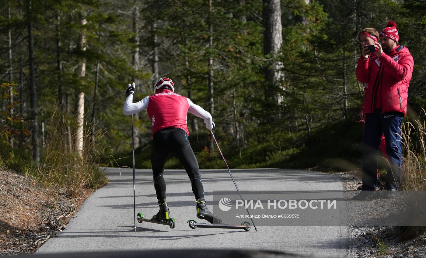 Лыжный спорт. Тренировочный сбор национальной команды