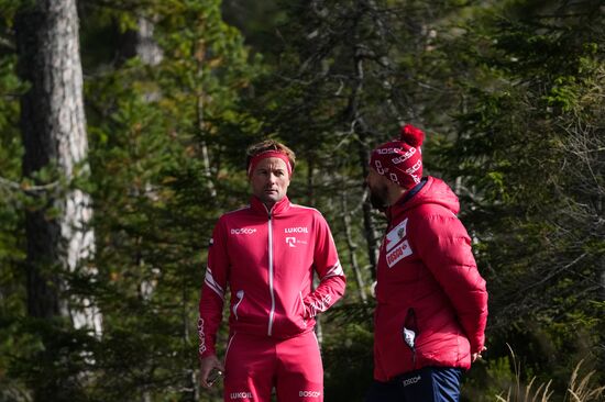 Лыжный спорт. Тренировочный сбор национальной команды