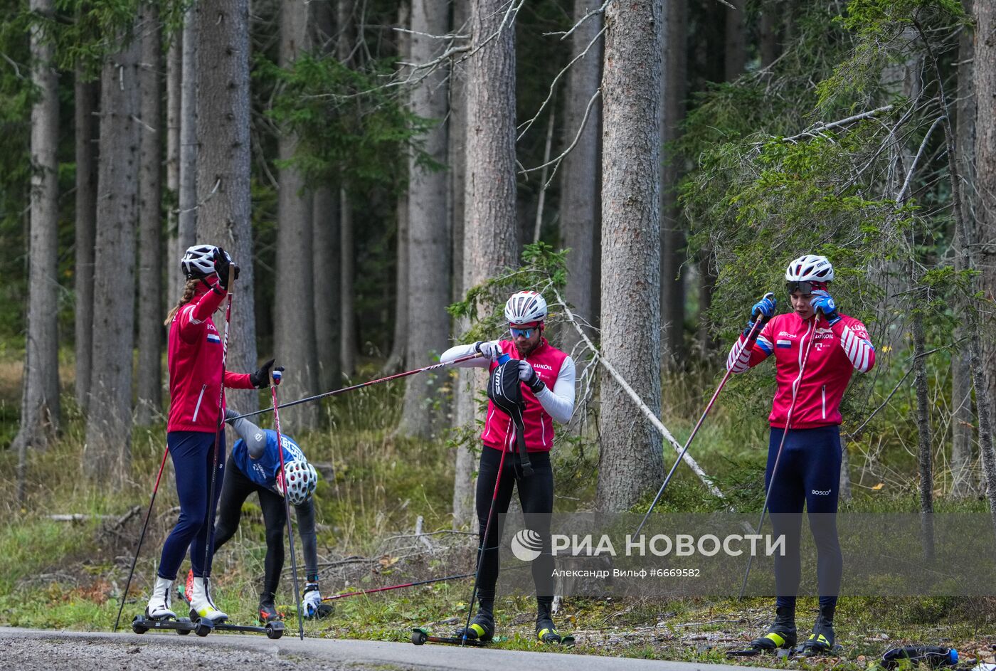 Лыжный спорт. Тренировочный сбор национальной команды