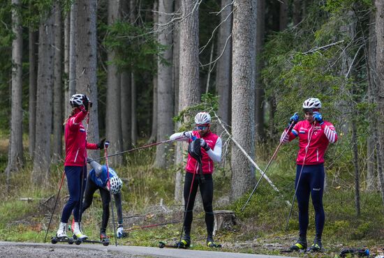 Лыжный спорт. Тренировочный сбор национальной команды