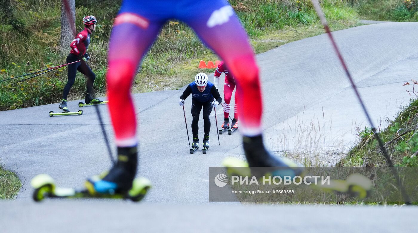 Лыжный спорт. Тренировочный сбор национальной команды