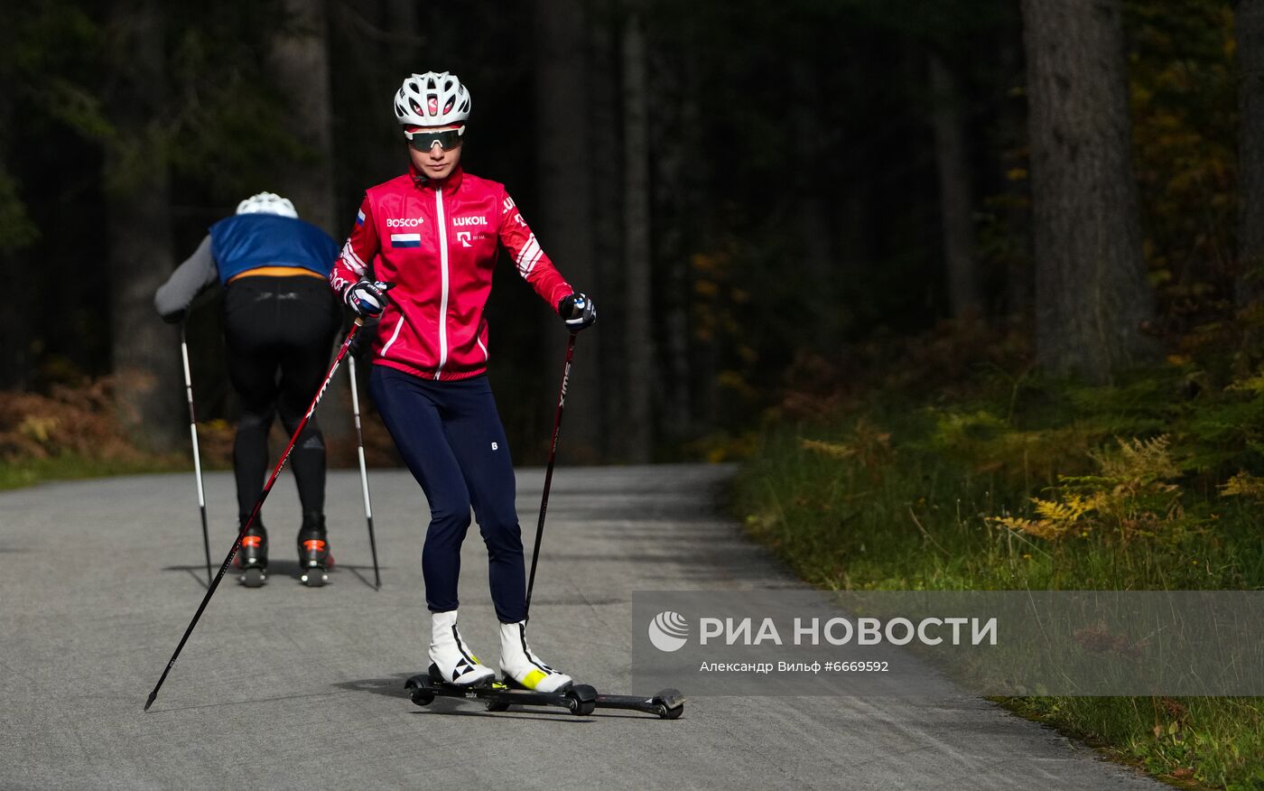 Лыжный спорт. Тренировочный сбор национальной команды