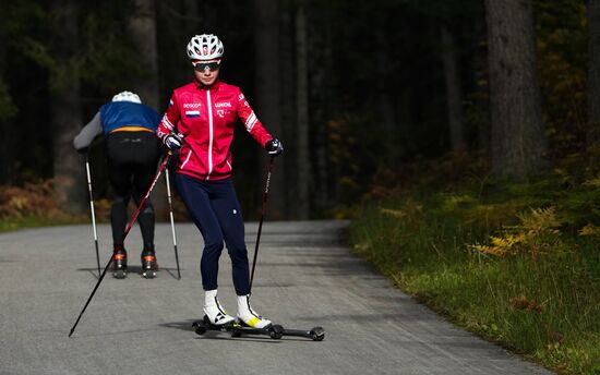 Лыжный спорт. Тренировочный сбор национальной команды