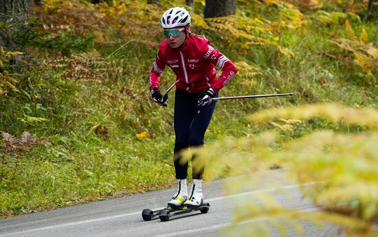 Лыжный спорт. Тренировочный сбор национальной команды