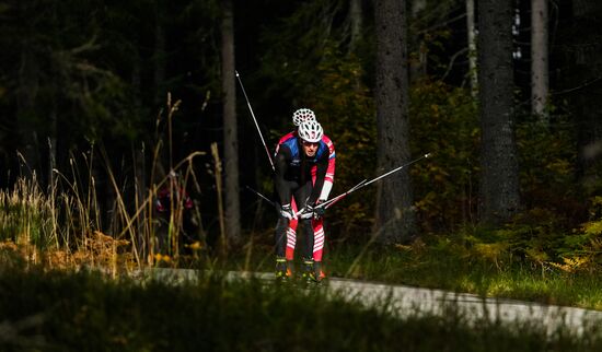 Лыжный спорт. Тренировочный сбор национальной команды