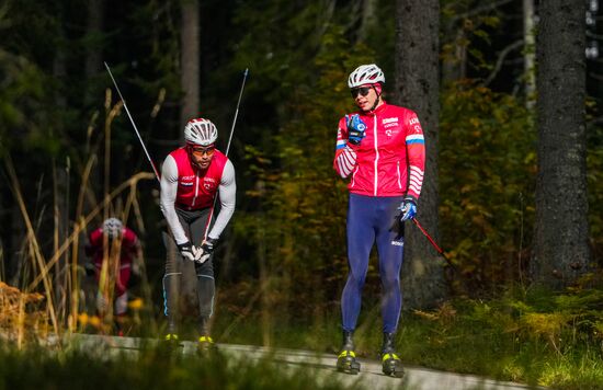 Лыжный спорт. Тренировочный сбор национальной команды